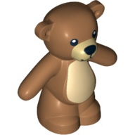 Lego medvídek, tělová tmavší (4652796, 6055832)